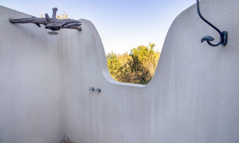 Impala, outdoor shower